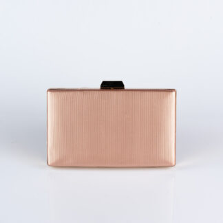 Rose Tırtıklı Desenli Deri Gece Çantası SH801