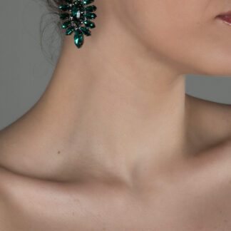 Zümrüt Yeşili Küpe UK528