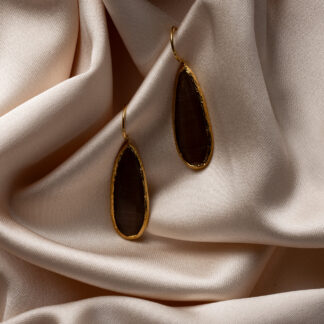 Açık Kahverengi Küpe PT695