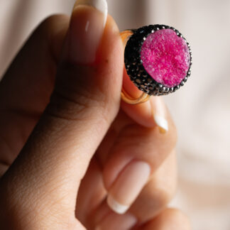 Fuşya Yüzük PT678