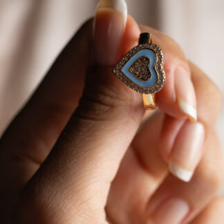 Buz Mavisi Yüzük PT679