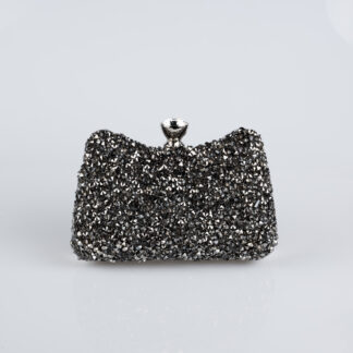 Platin Taşlı Gece Çantası SH828