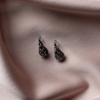 Antrasit Abiye Küpe UK785