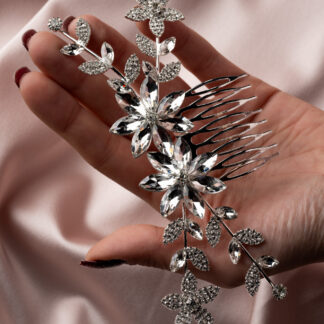 Gümüş Abiye Saç Aksesuarı DY797