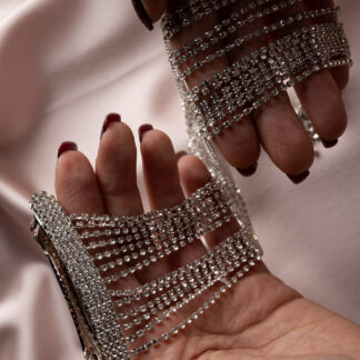 Gümüş Abiye Saç Aksesuarı DY800