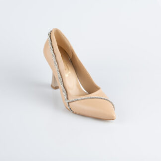 Ten Deri Stiletto Abiye Ayakkabı MJD5158