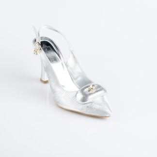 Gümüş Lazer Kesim Stiletto MJL5164