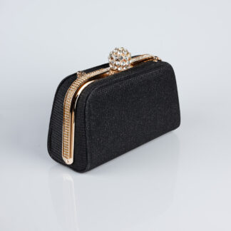 Siyah Simli Gece Çantası KC130
