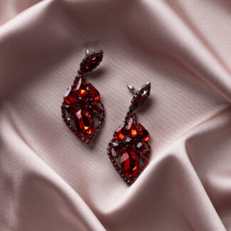 Kırmızı Abiye Küpe UK780