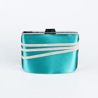 Yeşil Saten Gece Çantası SH822