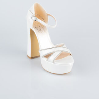 Sedef Deri Platform Topuk Ayakkabı MJ4241