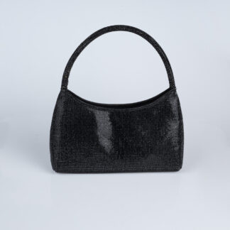 Siyah Taşlı Gece Çantası V915