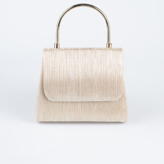 Gold Lazer Kesim Abiye Çanta SH842