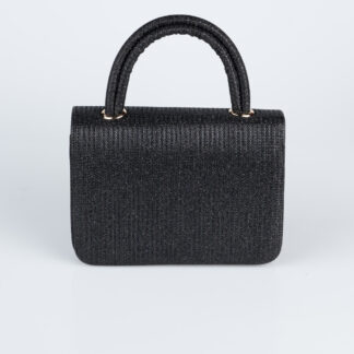 Siyah Simli Gece Çantası KC264