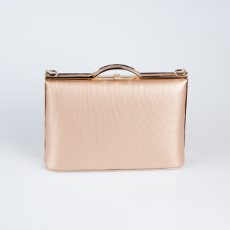 Bronz Deri Gece Çantası KC126