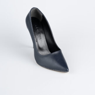 Lacivert Deri Stiletto AB1140