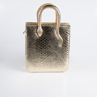 Gold Desenli Abiye Çanta KC143