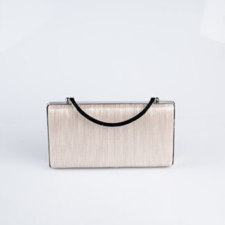 Gold-Gümüş Lazer Kesim Kutu Çanta V258