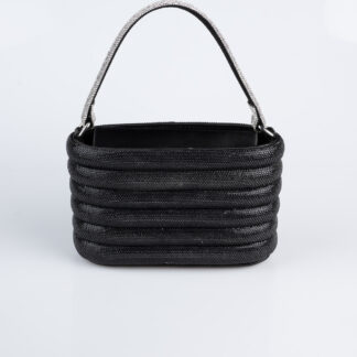 Siyah Taşlı Gece Çantası V431