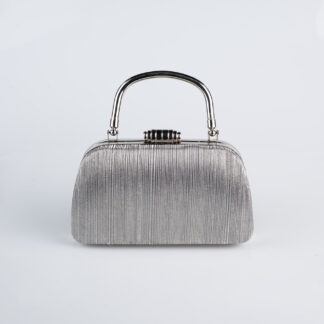 Platin Lazer Kesim Gece Çantası SH839