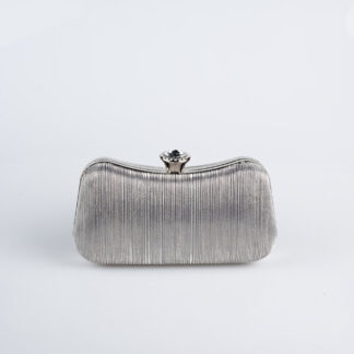 Platin Lazer Kesim Gece Çantası SH855