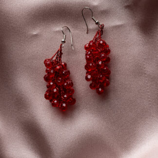 Kırmızı Küpe TK229