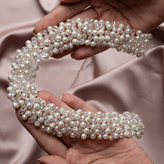 Beyaz Saç Aksesuarı TK213