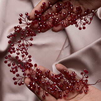 Bordo Saç Aksesuarı TK220