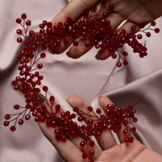 Bordo Saç Aksesuarı TK221