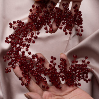 Bordo Saç Aksesuarı TK223